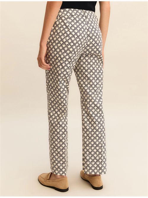 Pantalone flare in cotone stretch - PANNA EMME MARELLA | EMMCLASSI246/001